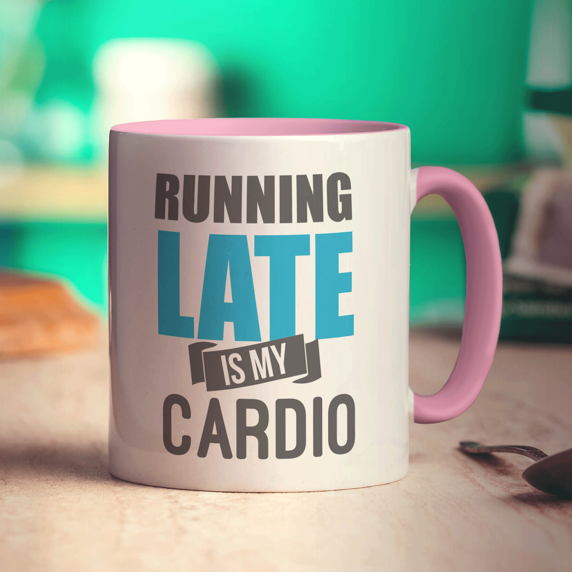 Running Late is My Cardio Mug