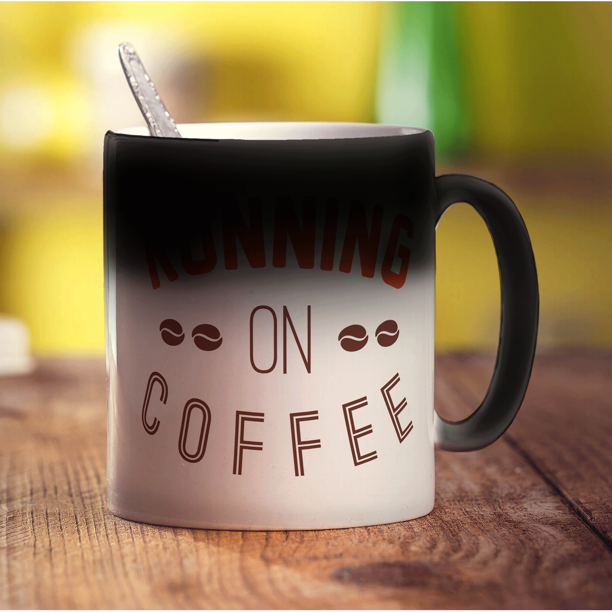 Running on Coffee Mug