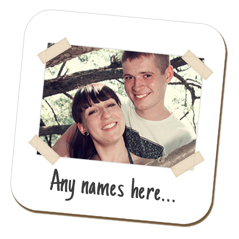 Scrapbook Style Photo Coaster