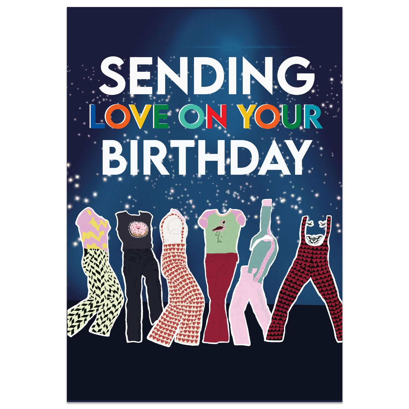Sending Love On Your Birthday Card