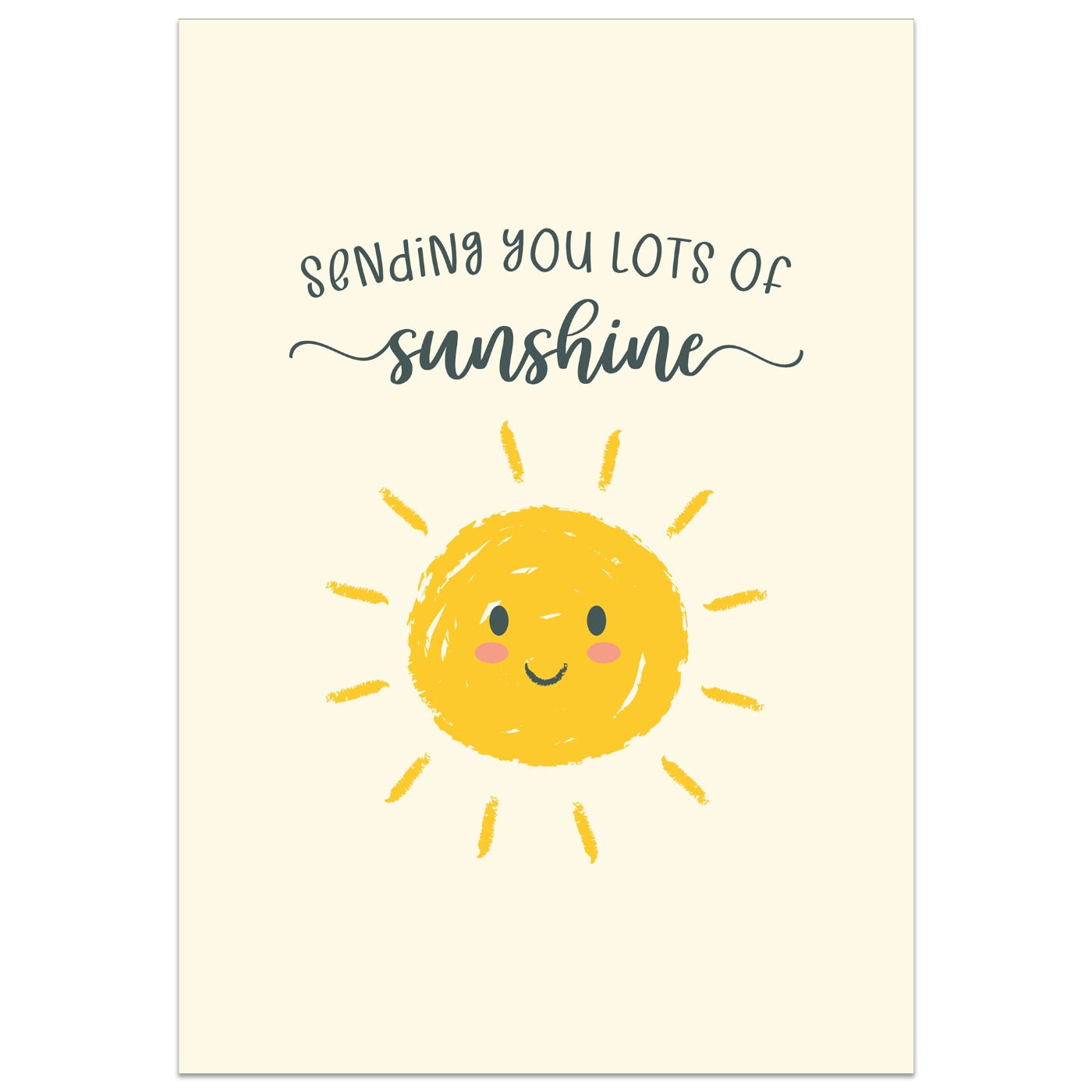Sending You Lots of Sunshine Card