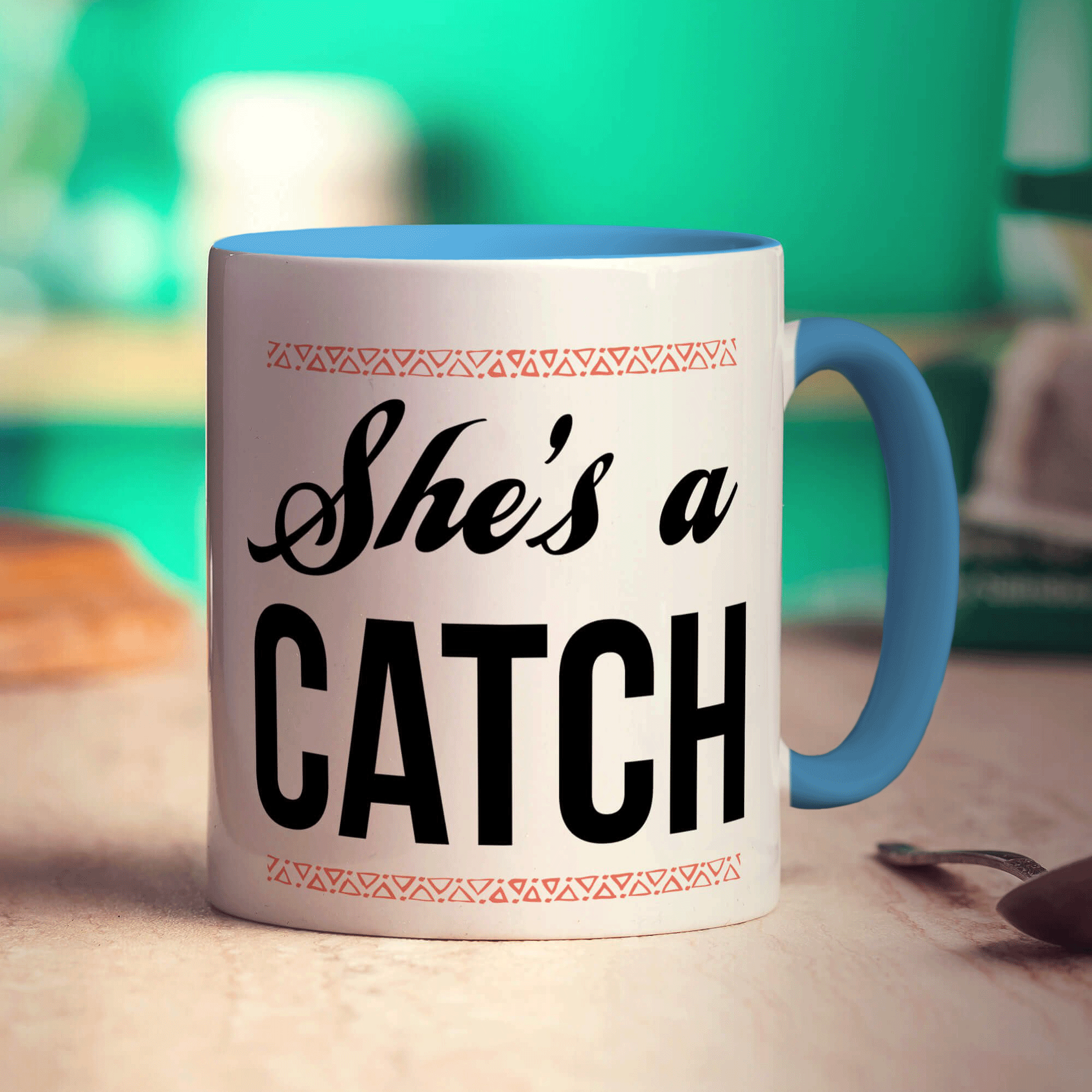 She's A Catch Mug