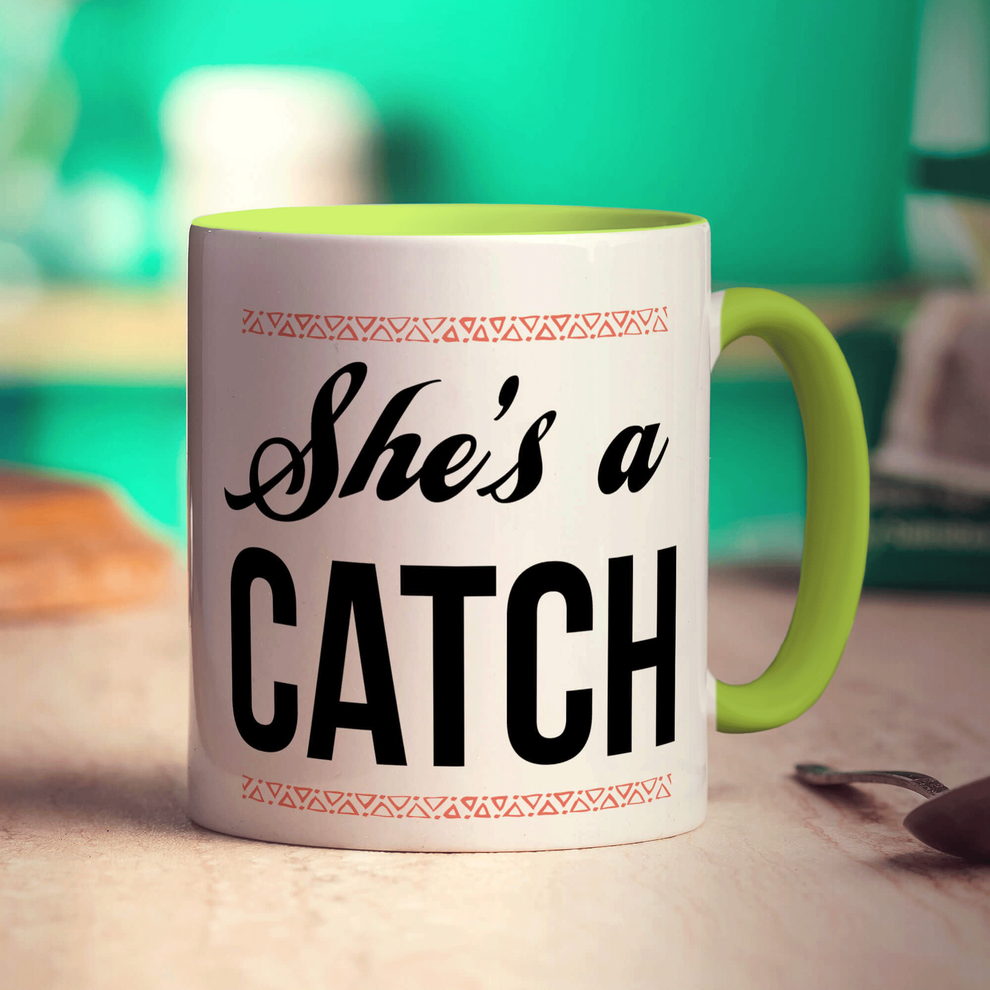 She's A Catch Mug
