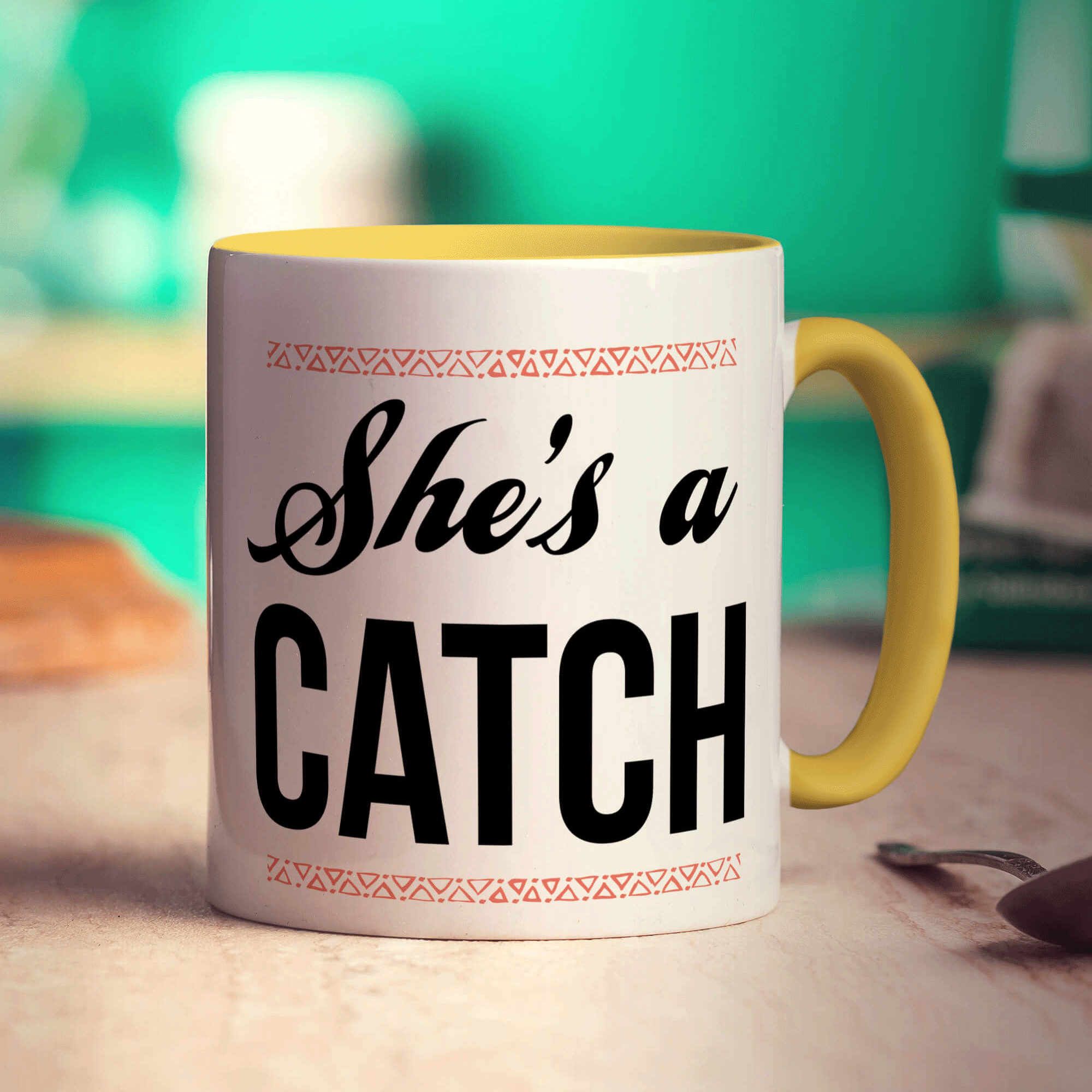 She's A Catch Mug