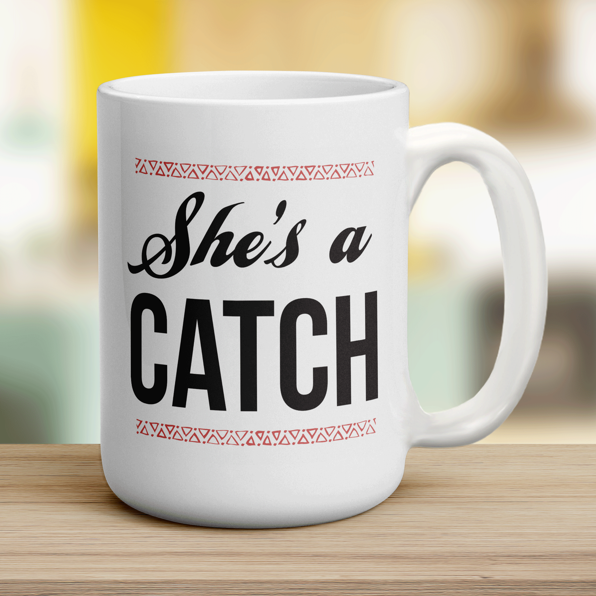 She's A Catch Mug