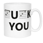 *U*K YOU - Funny Guitar Tab Mug