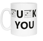 *U*K YOU - Funny Guitar Tab Mug