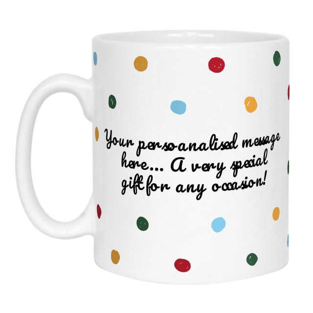 Dotty Photo Mug