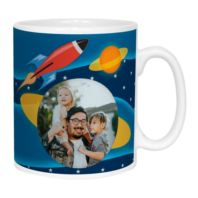 Rocket Photo Mug