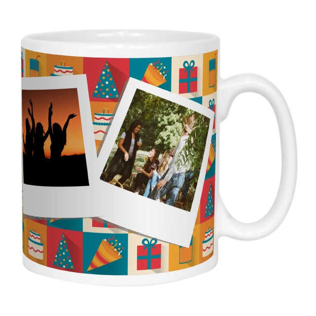Birthday Polaroid Photo Mug