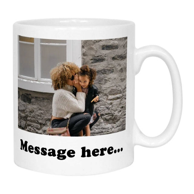 Photo Mug with Caption