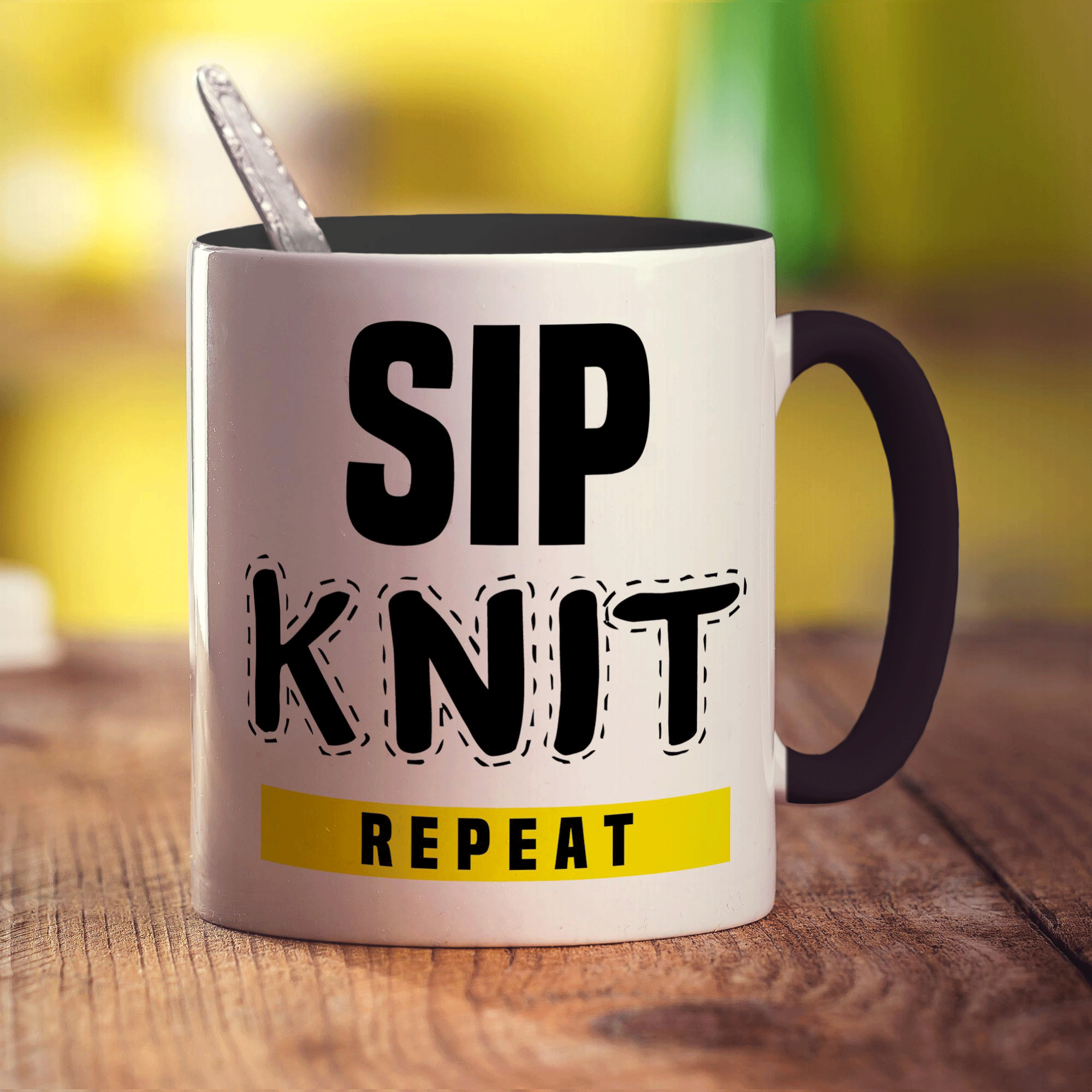 Sip Knit Repeat Mug
