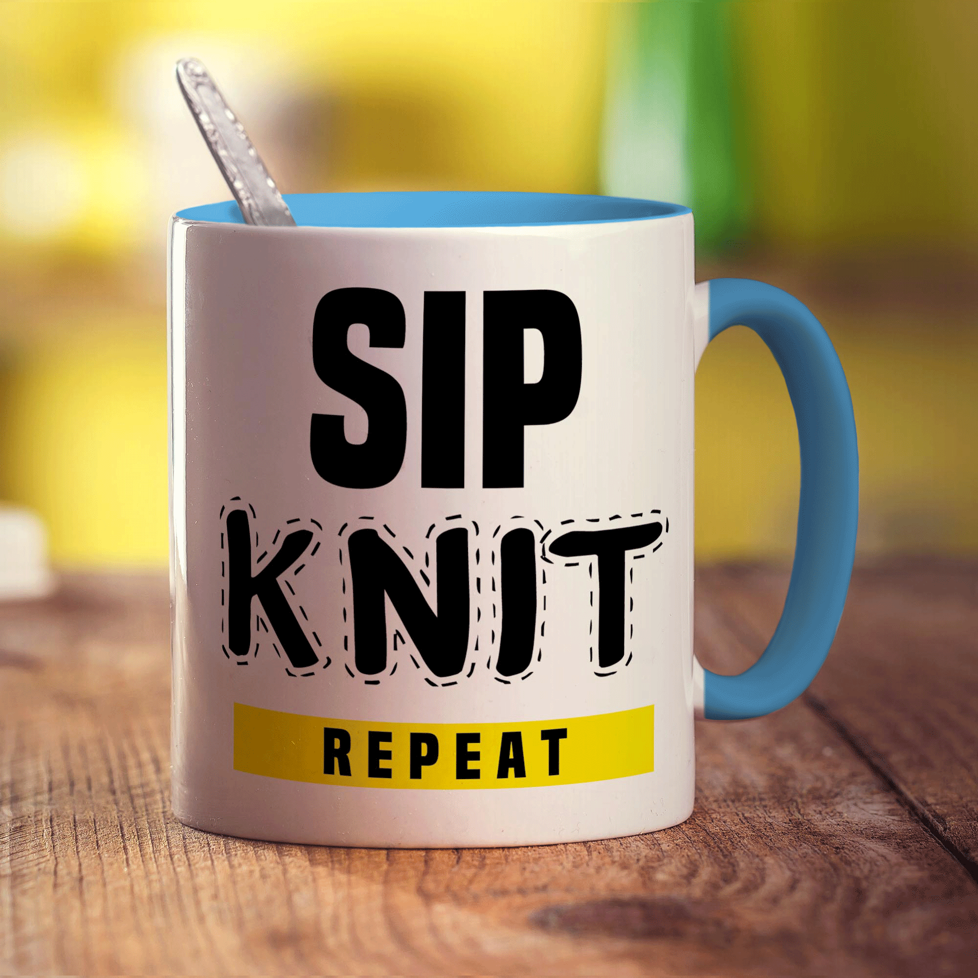 Sip Knit Repeat Mug