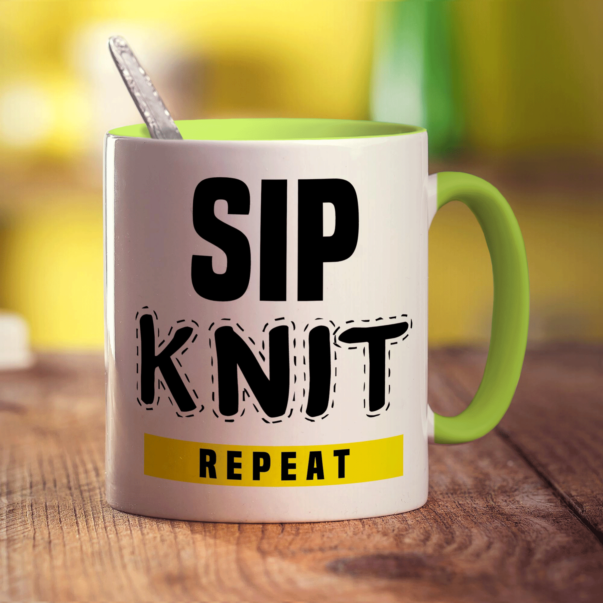 Sip Knit Repeat Mug