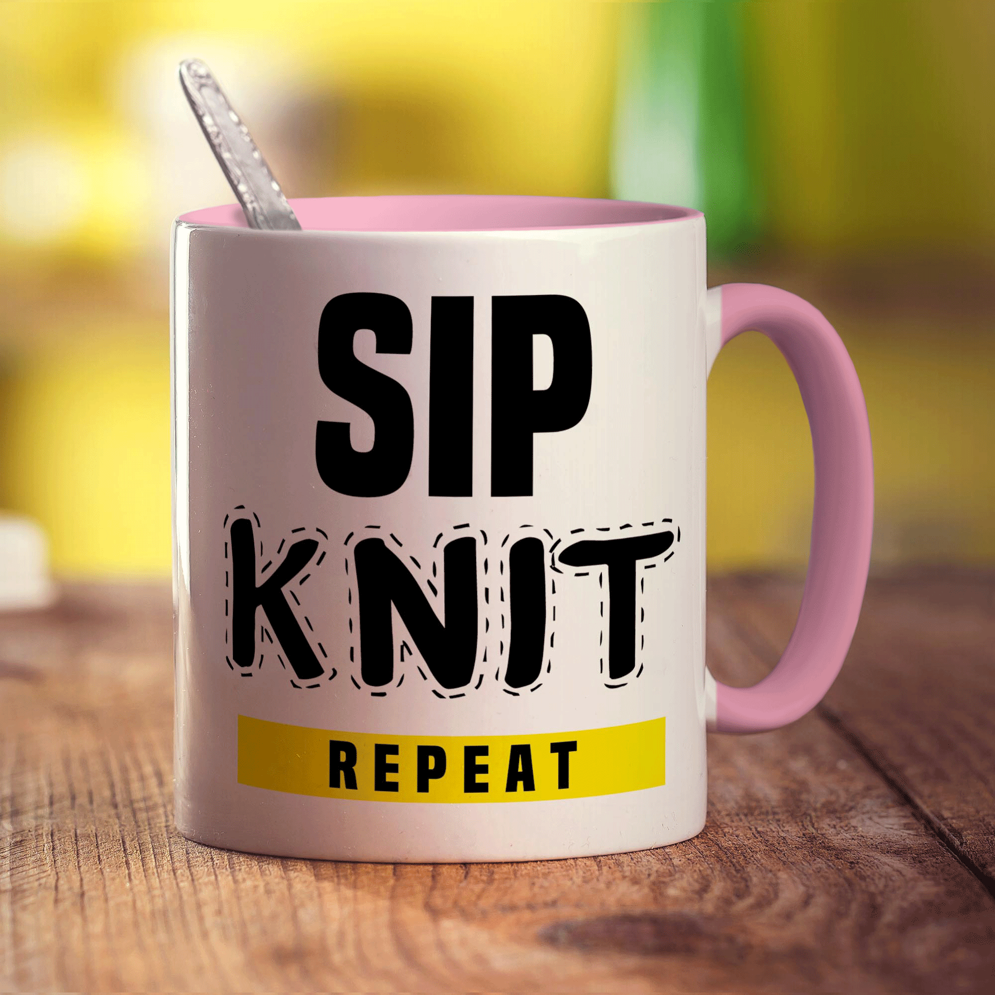 Sip Knit Repeat Mug