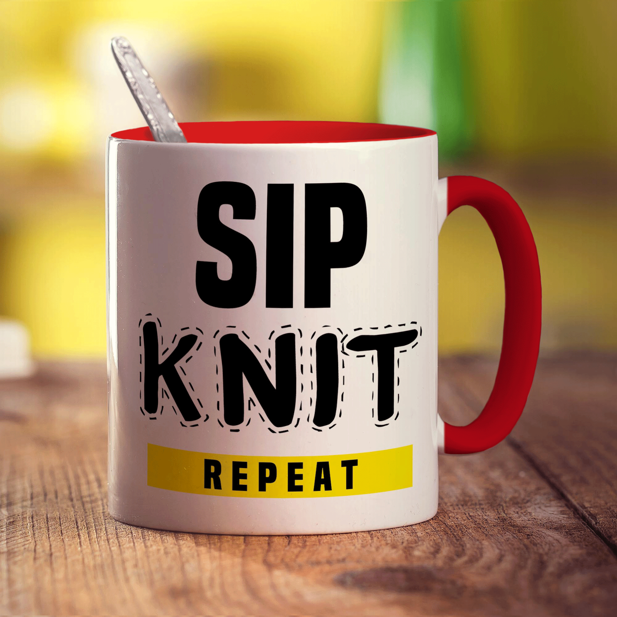Sip Knit Repeat Mug