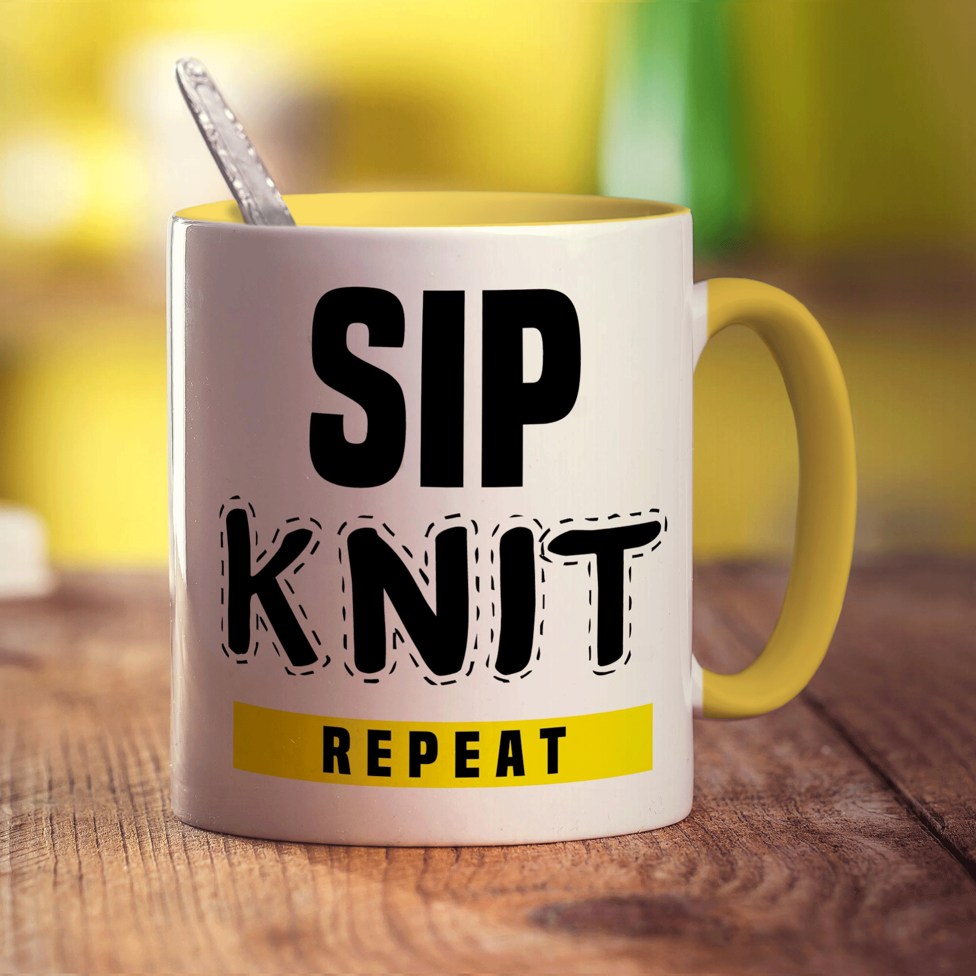 Sip Knit Repeat Mug