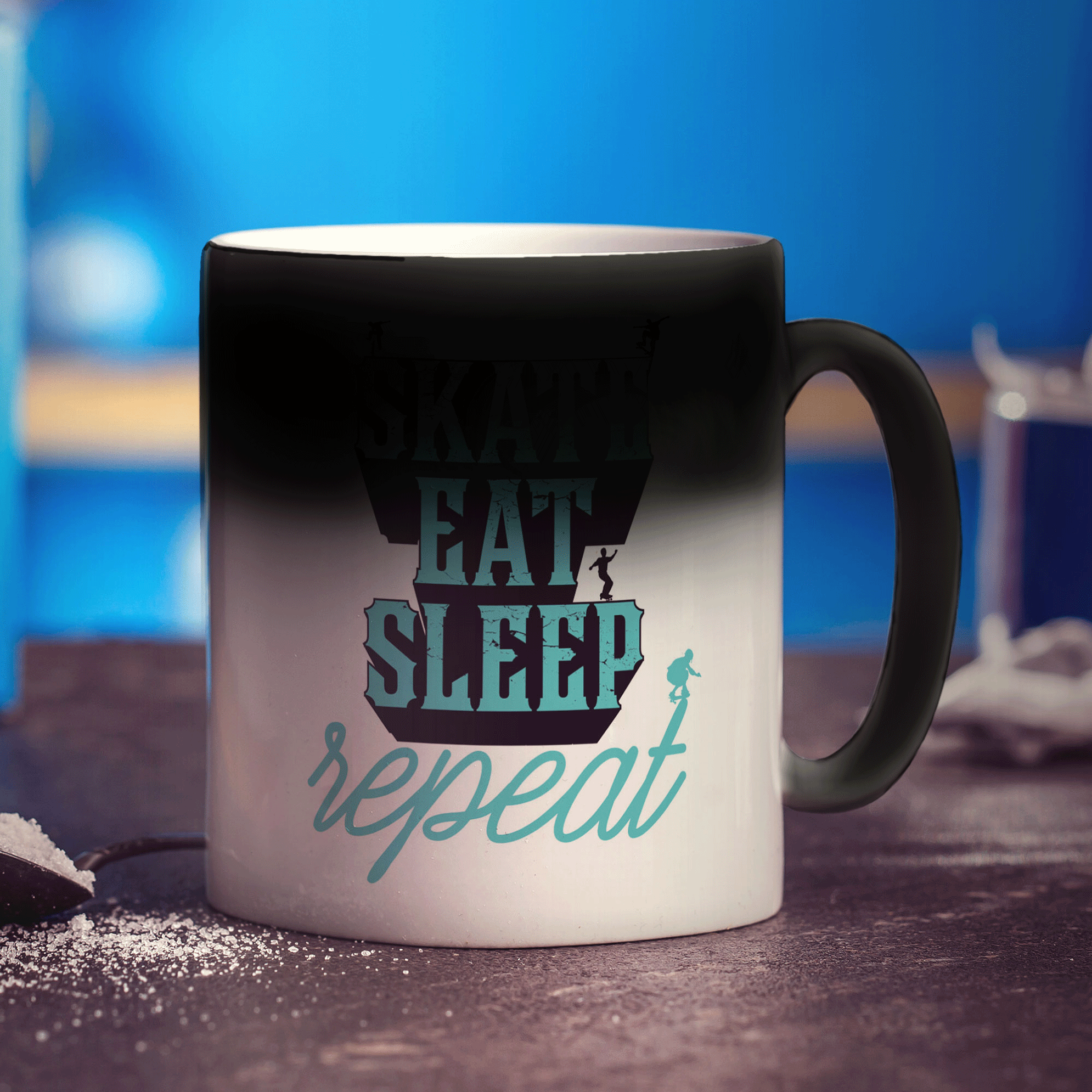 Skate, Eat, Sleep, Repeat Mug