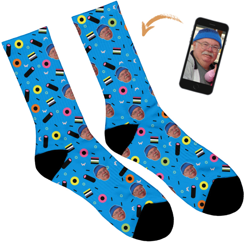 Liquorice Allsorts Personalised Socks