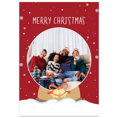 Snow Globe Photo Card