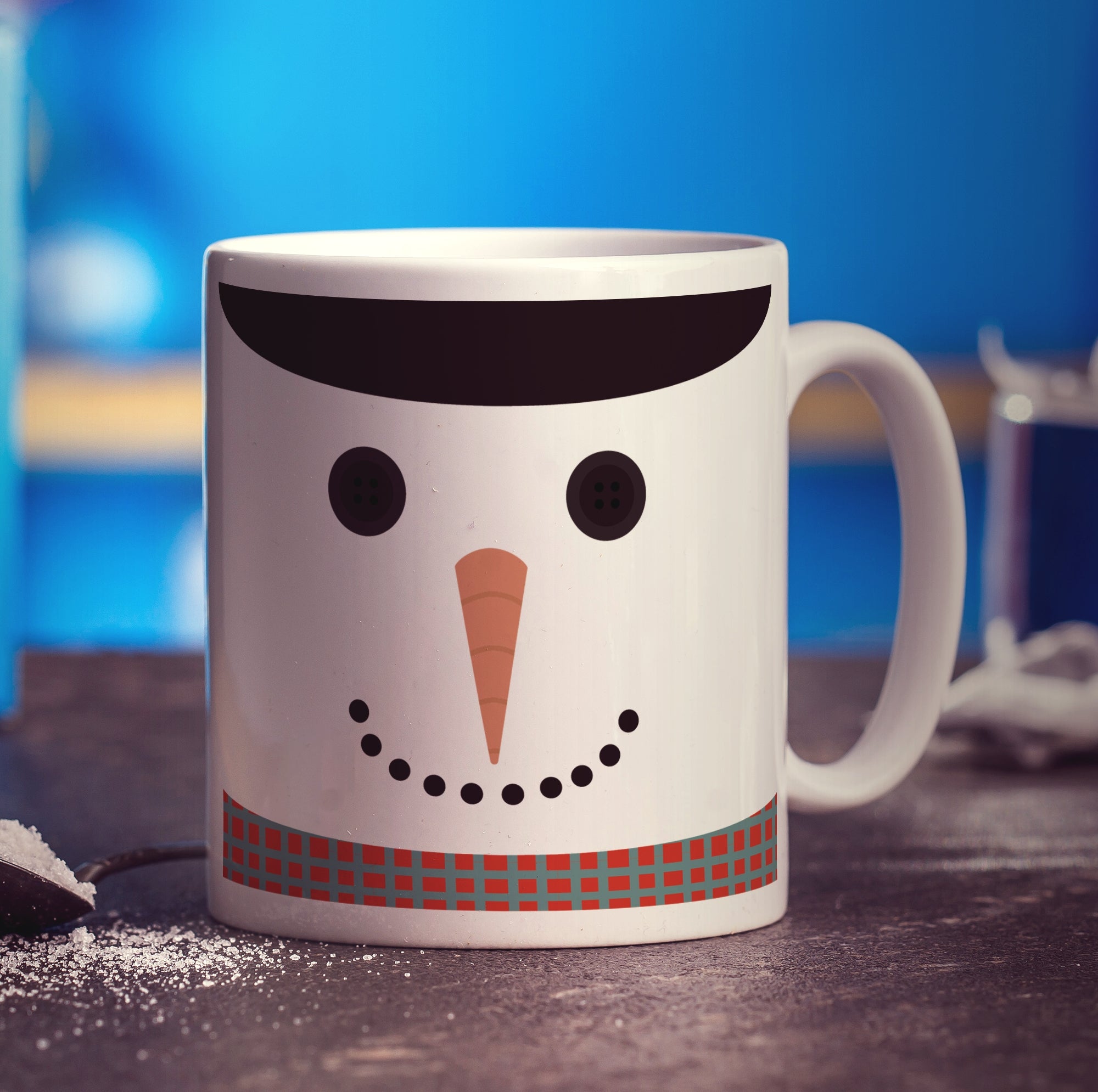 Snowman Name Mug