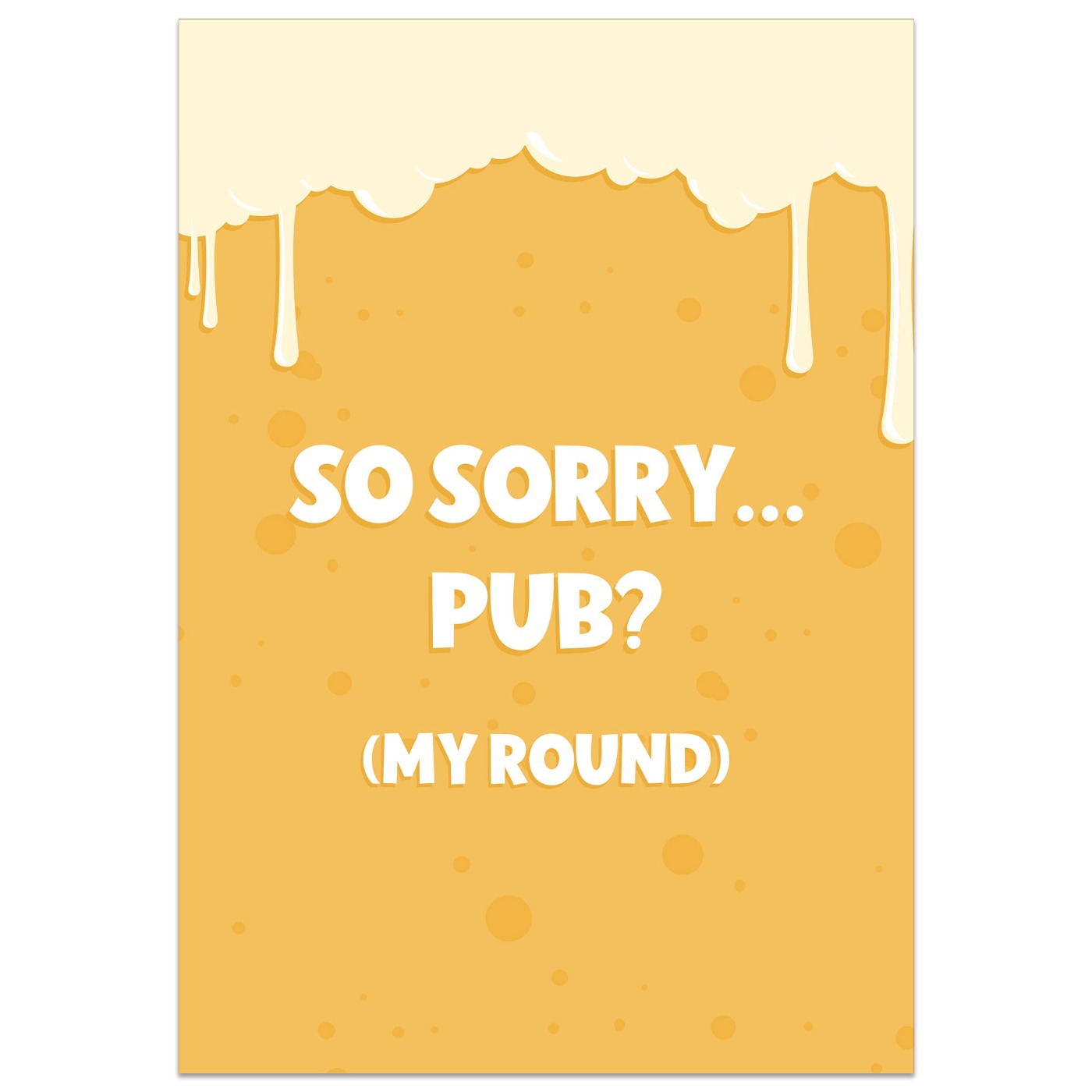 So Sorry... Pub? Card