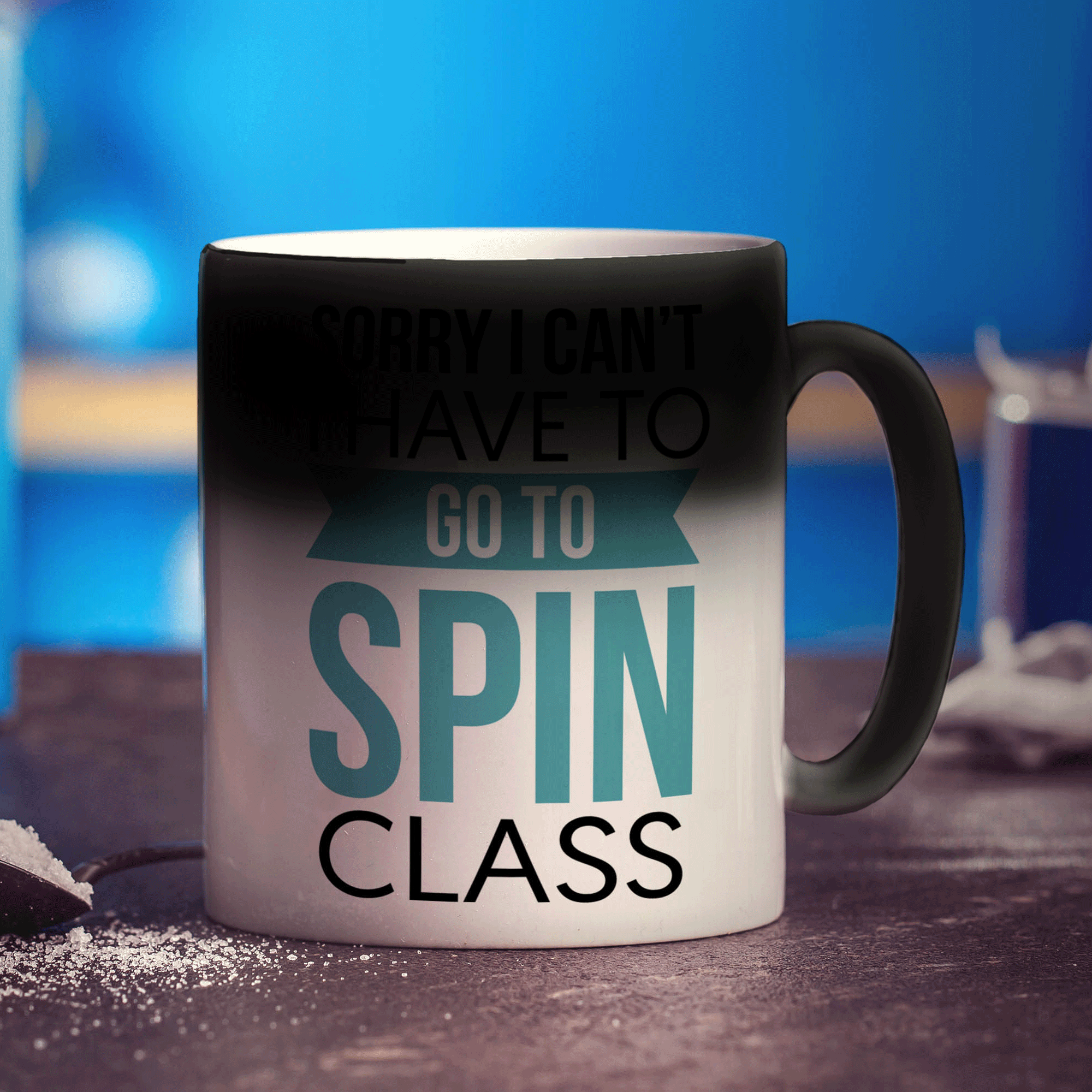Sorry I Can't I Have to Go to Spin Class Mug