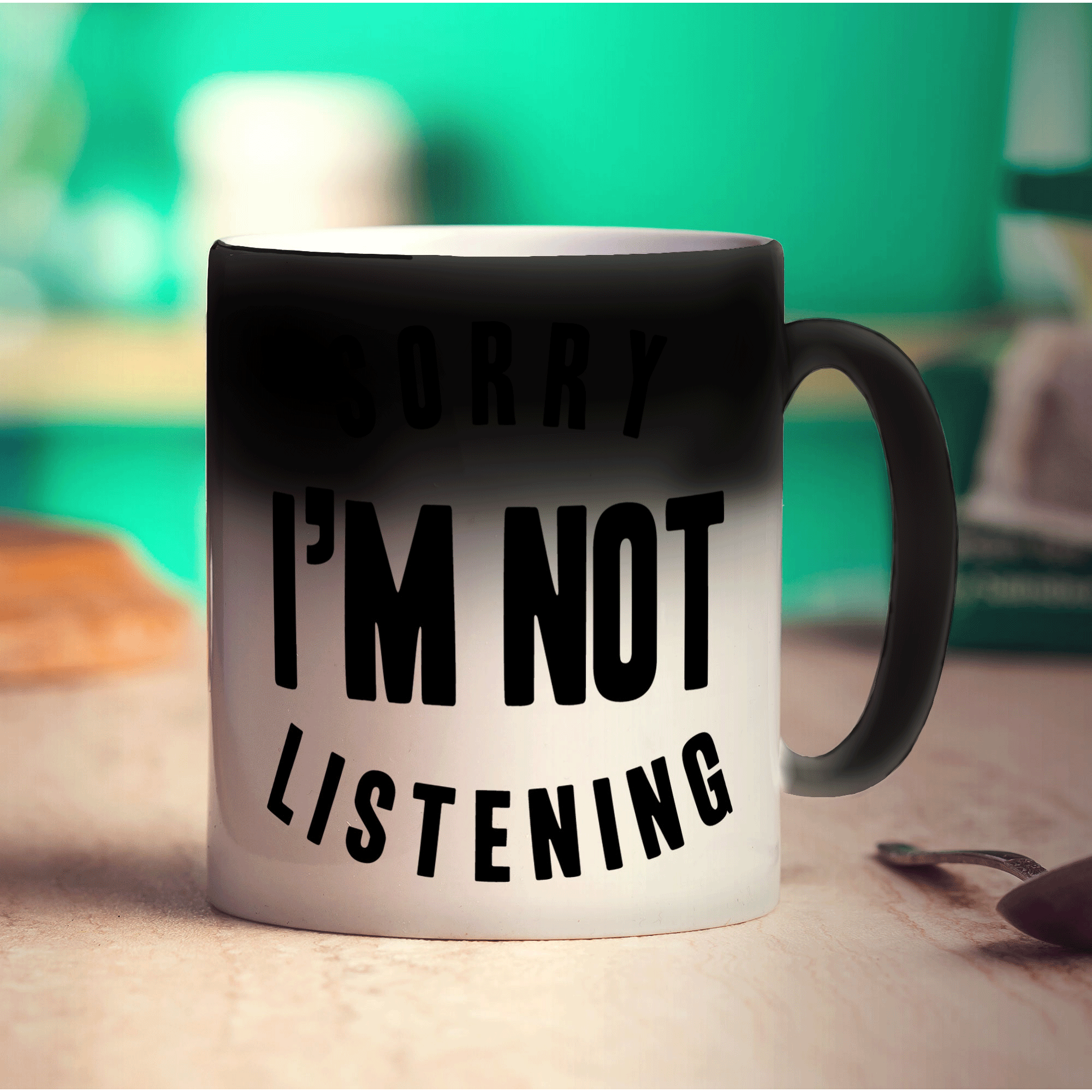 Sorry I'm Not Listening Mug