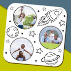 3 Photo Space Doodle Mug