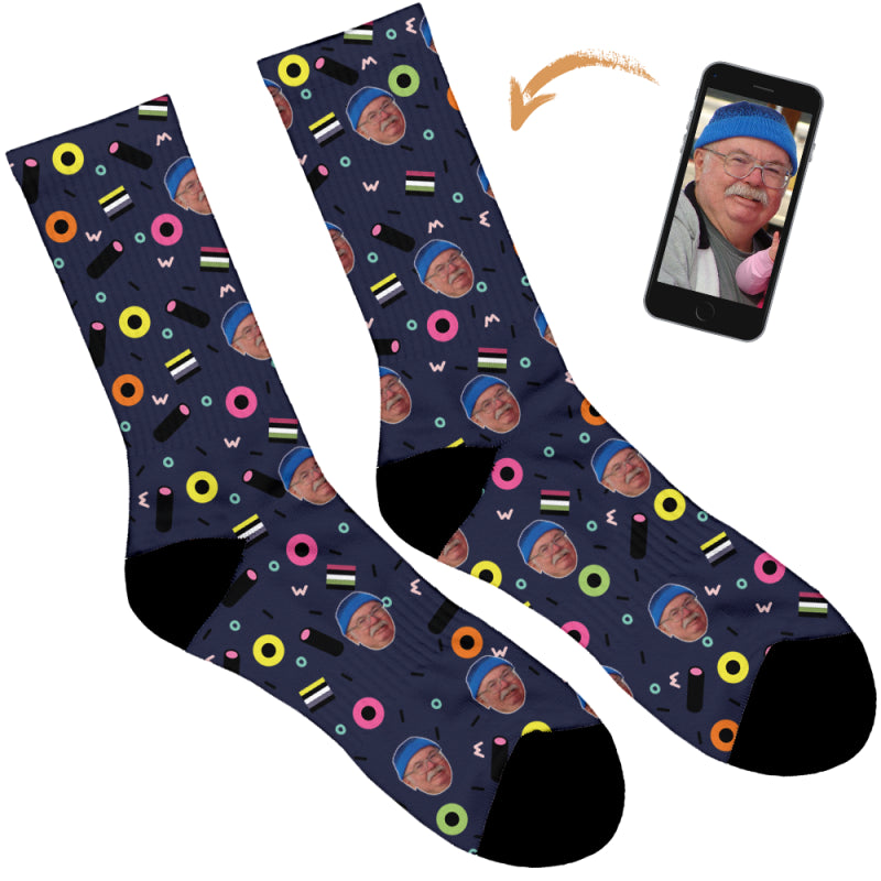 Liquorice Allsorts Personalised Socks