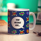 Personalised Comic Book Mug