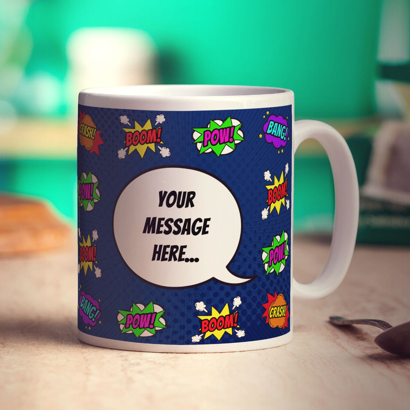 Personalised Comic Book Mug