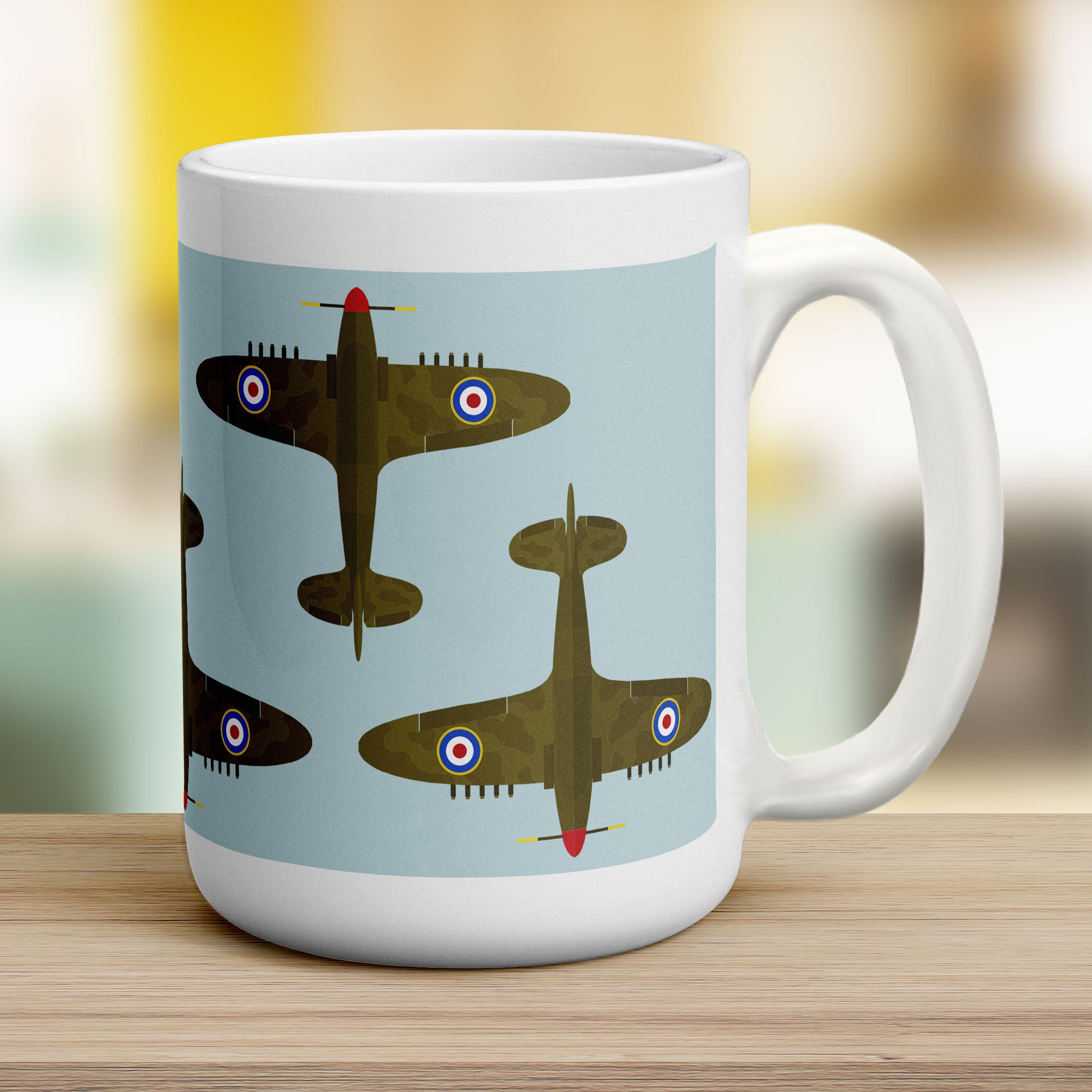 Spitfire Plane Mug