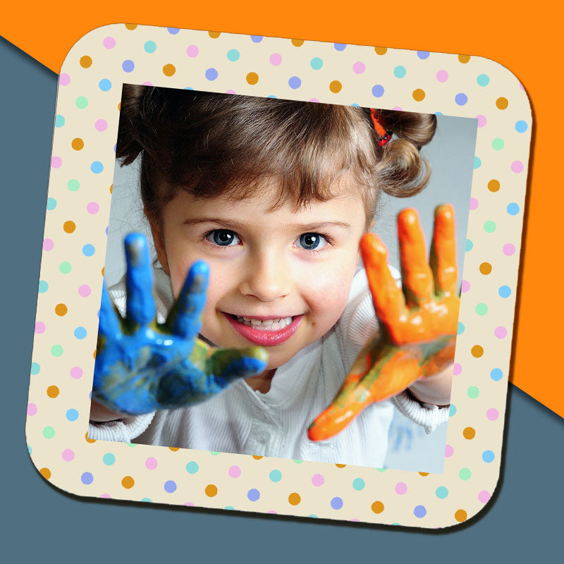 Spotty Photo Coaster