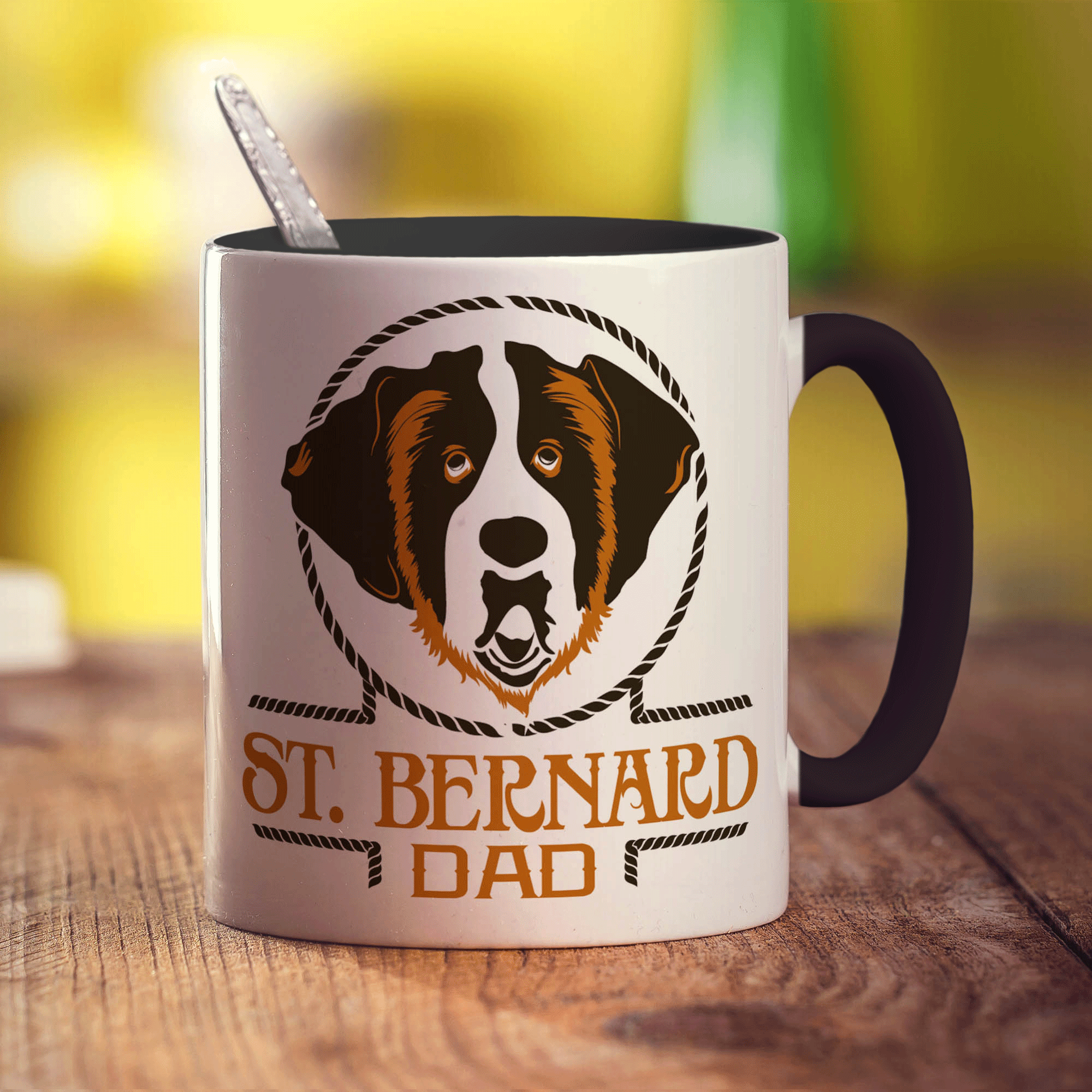St.Bernard Dad Mug