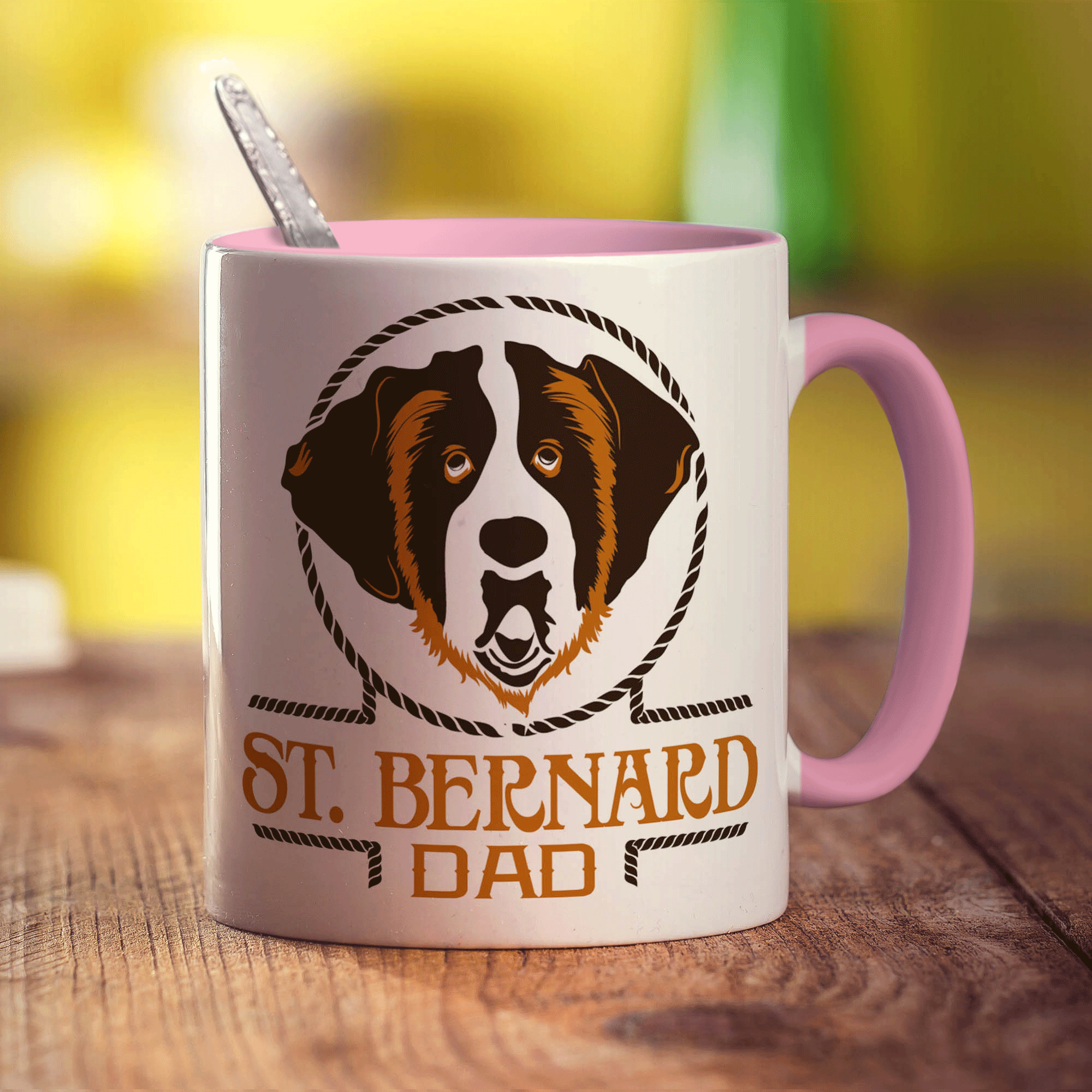 St.Bernard Dad Mug