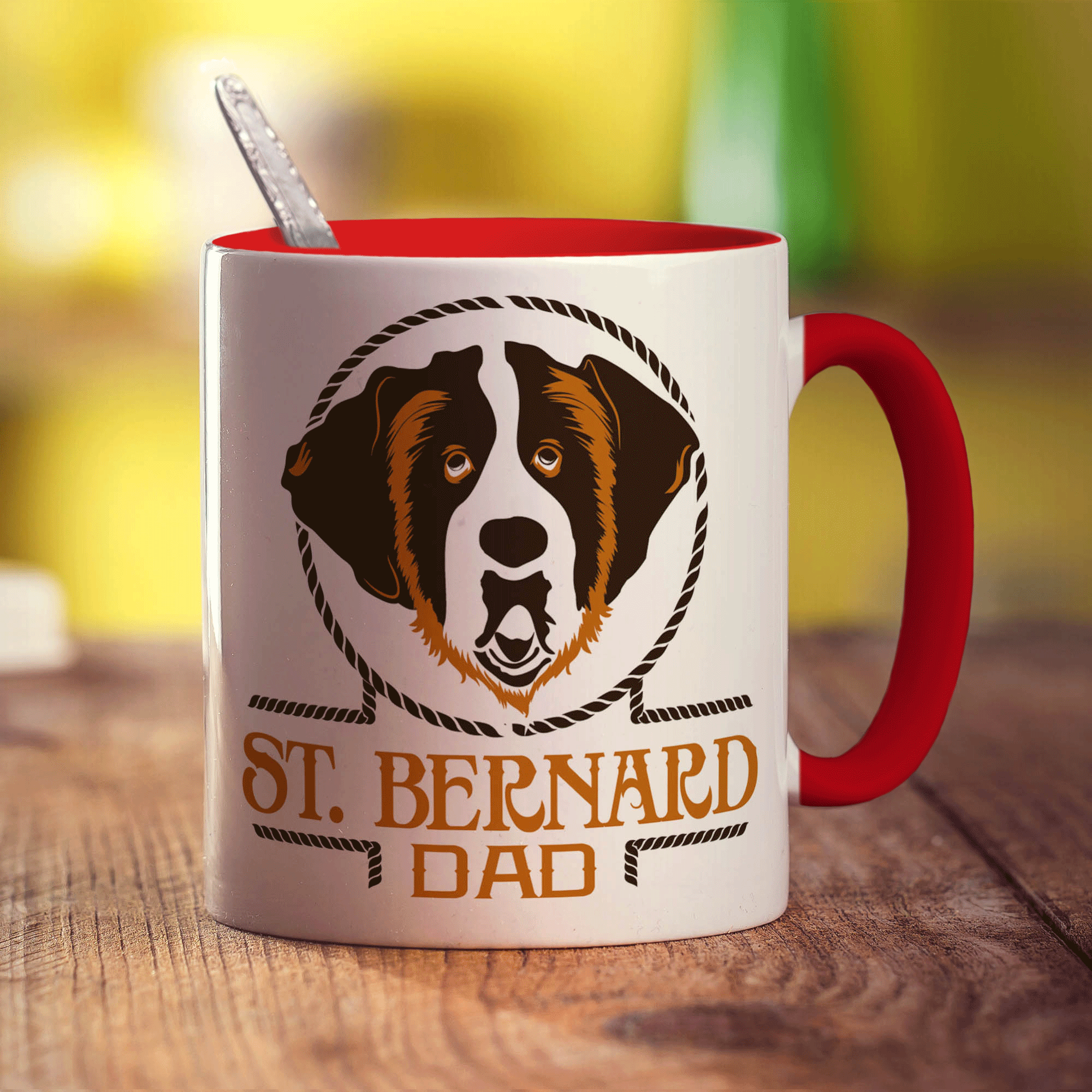 St.Bernard Dad Mug