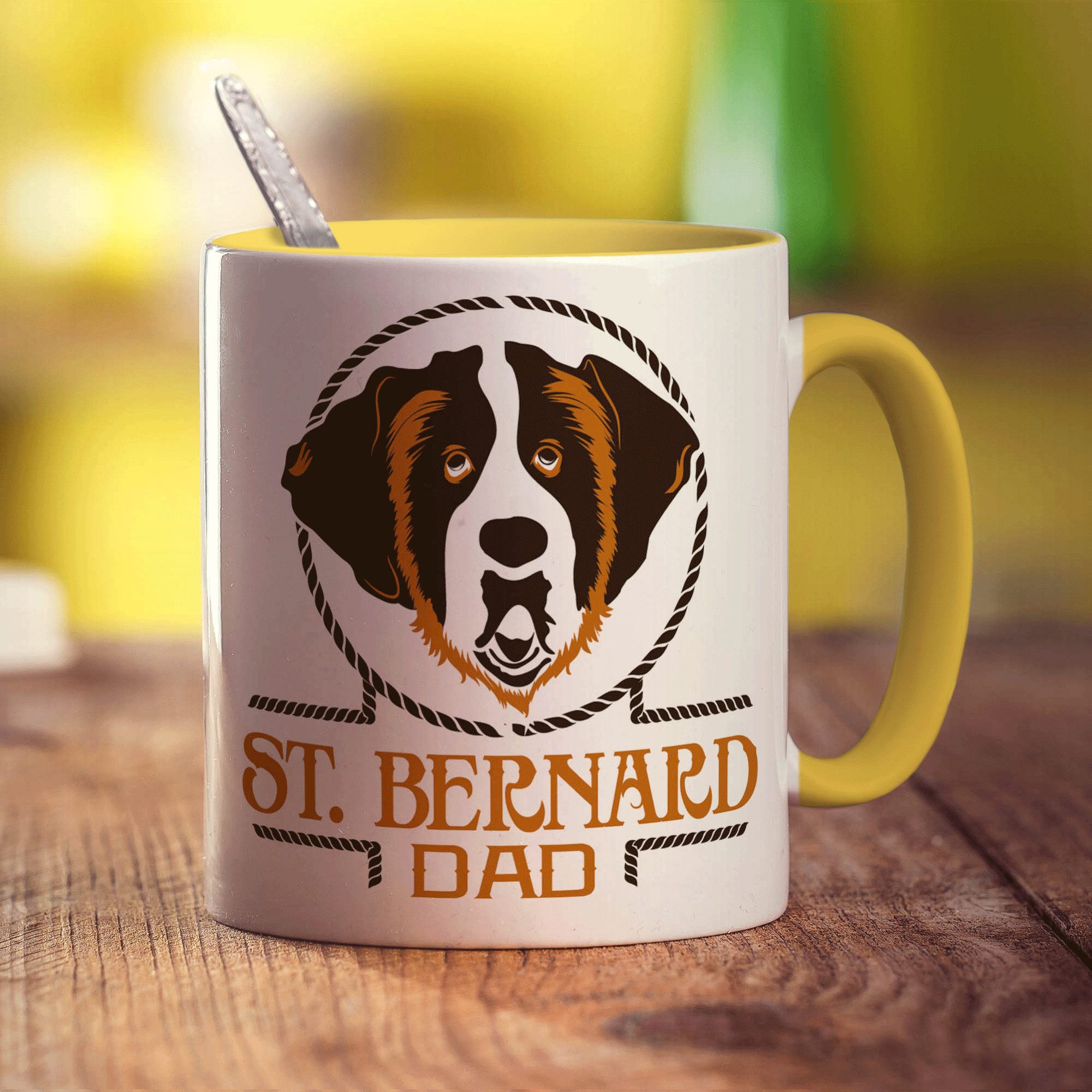 St.Bernard Dad Mug