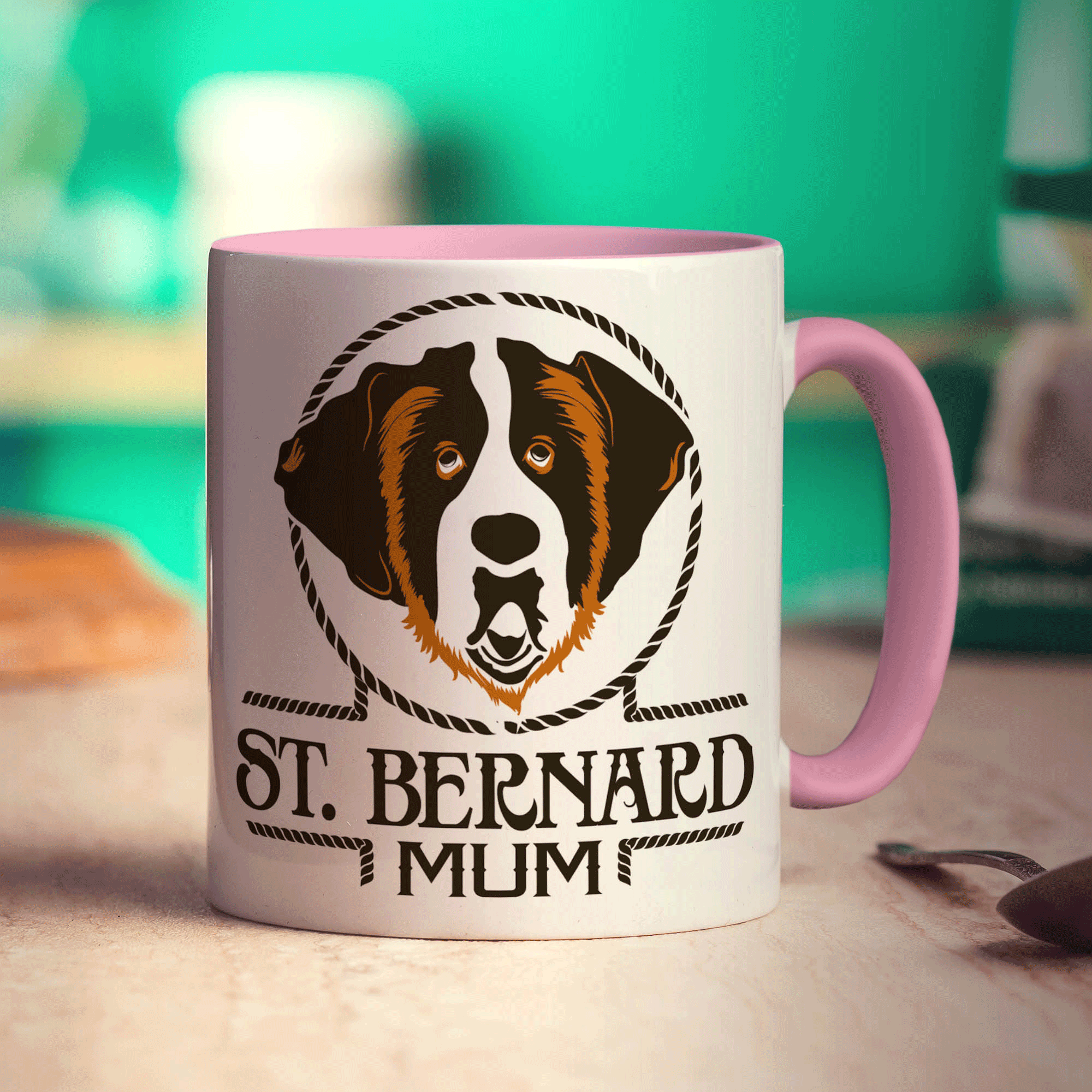 St.Bernard Mum Mug
