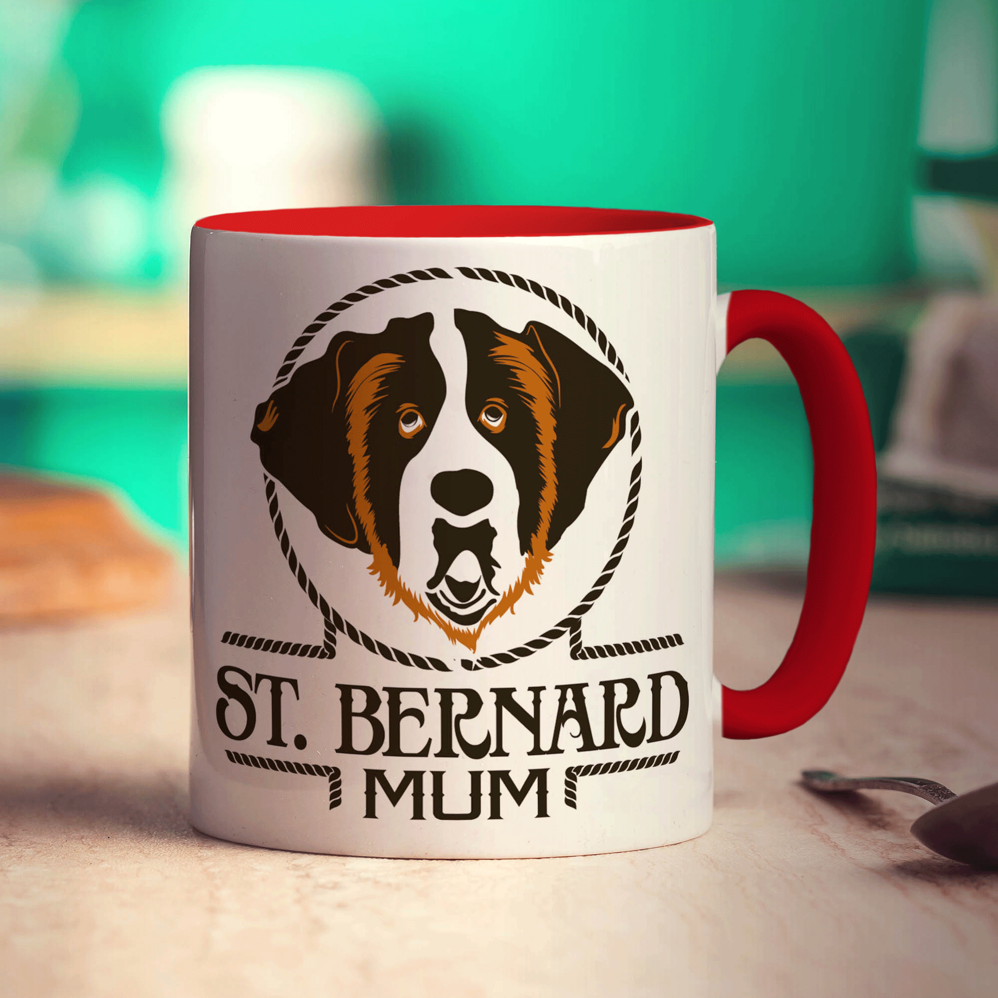 St.Bernard Mum Mug