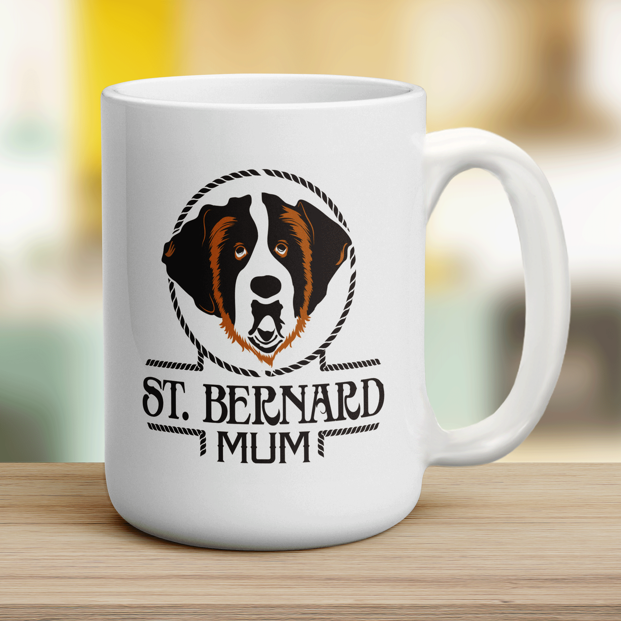 St.Bernard Mum Mug