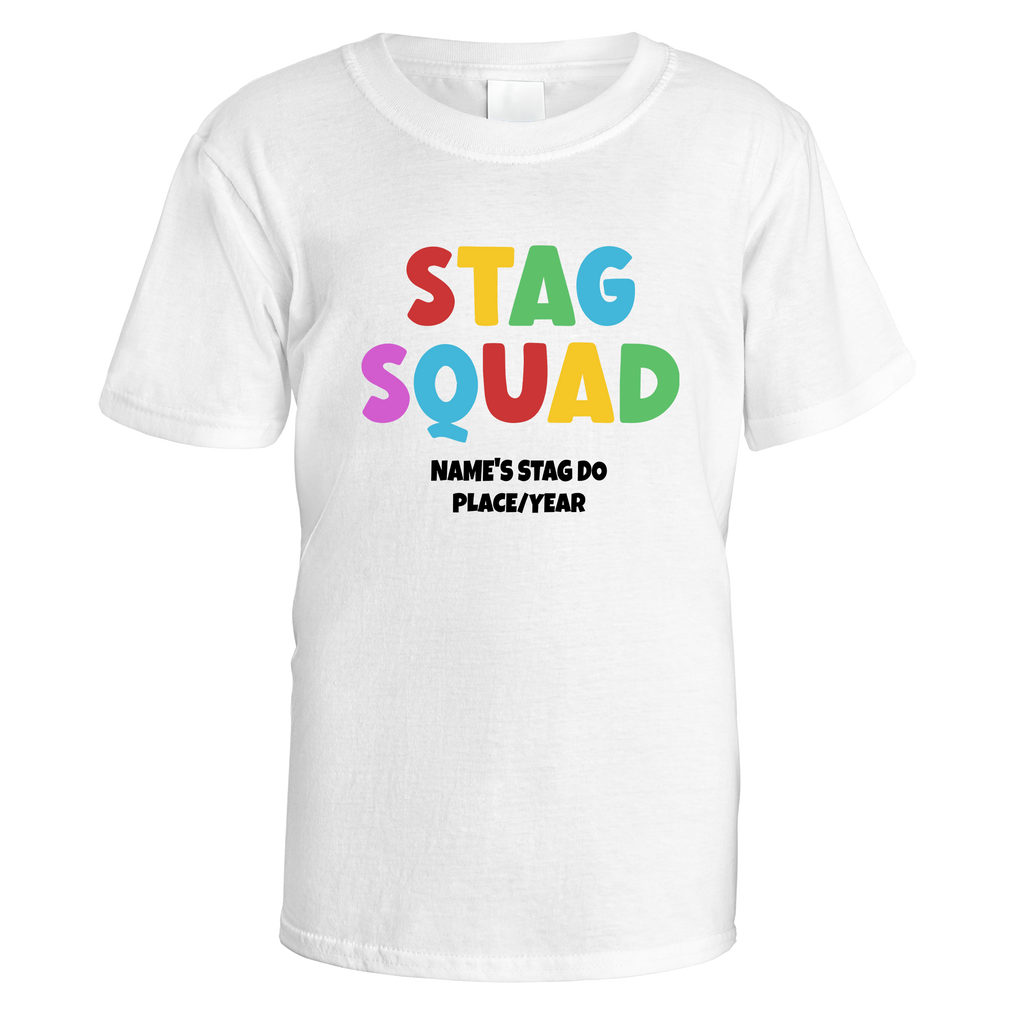Multicolour Stag Squad T-Shirt
