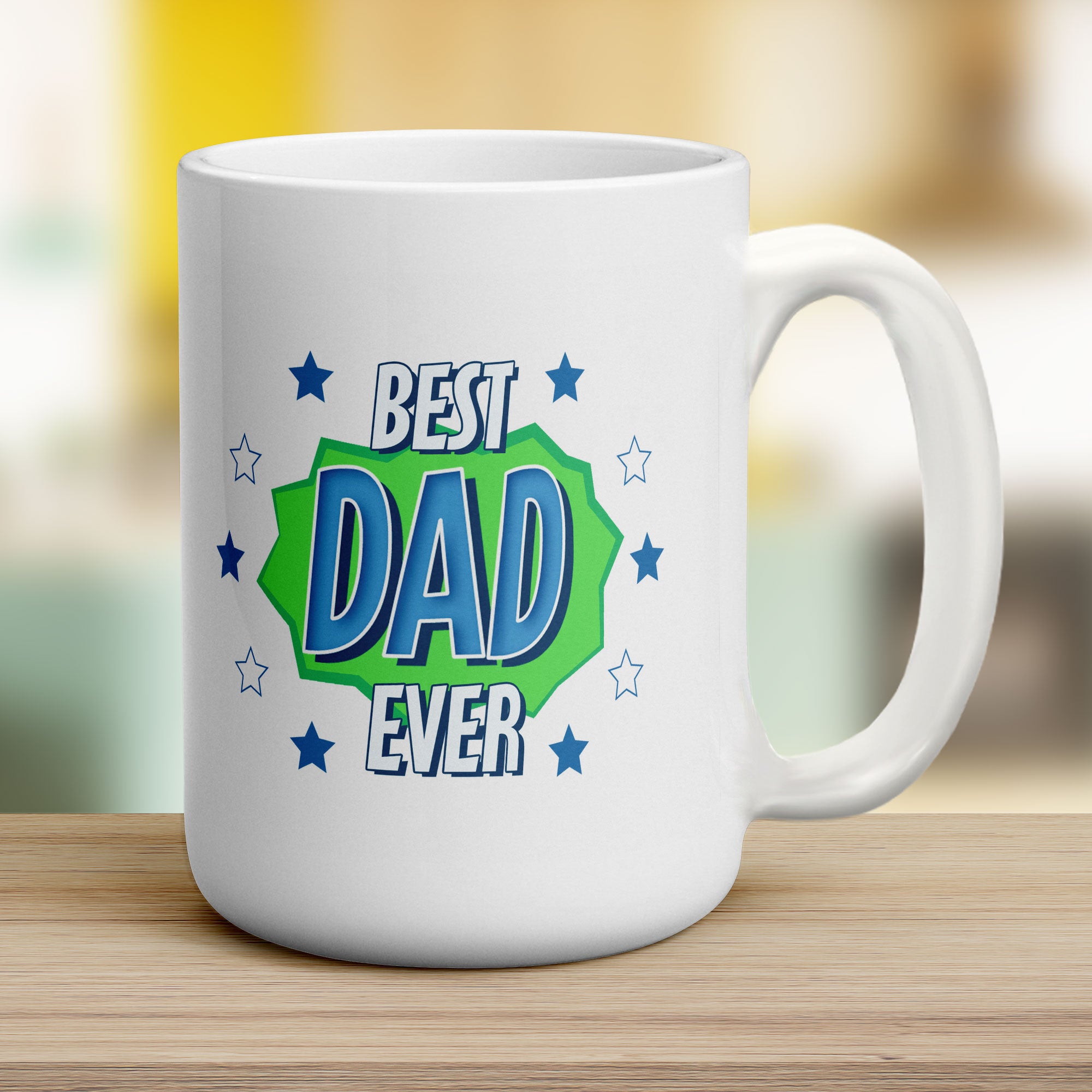Starry Best Dad Ever Mug