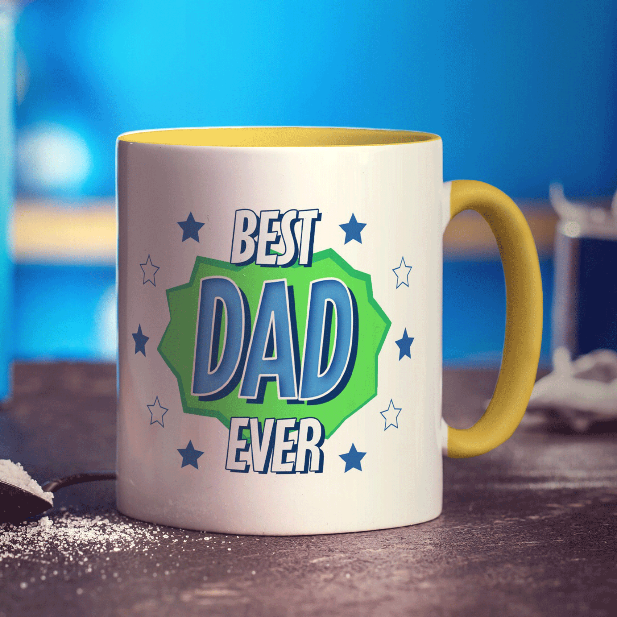 Starry Best Dad Ever Mug