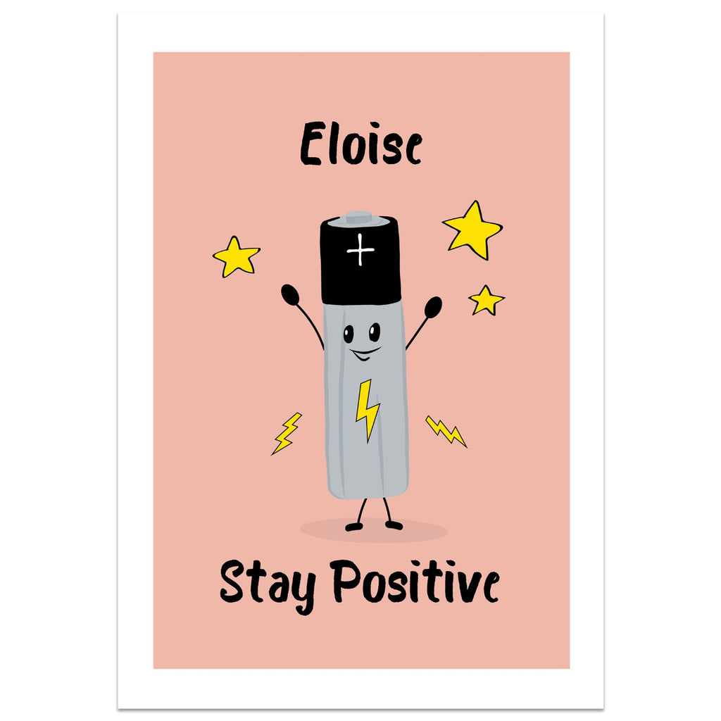 Stay Positive Card