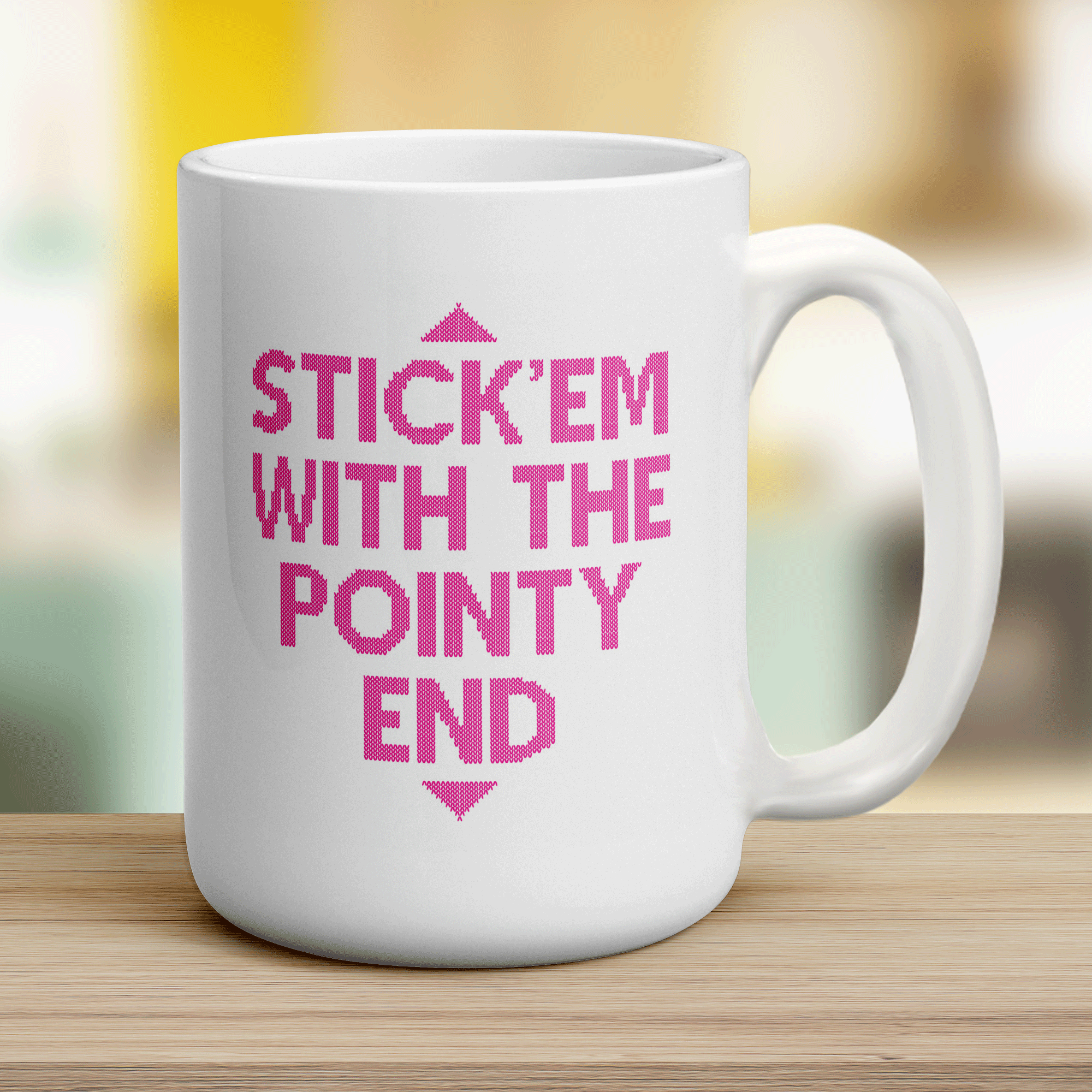 Stick'em With The Pointy End Mug