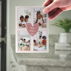 Stitch Heart Mother's Day Card Held