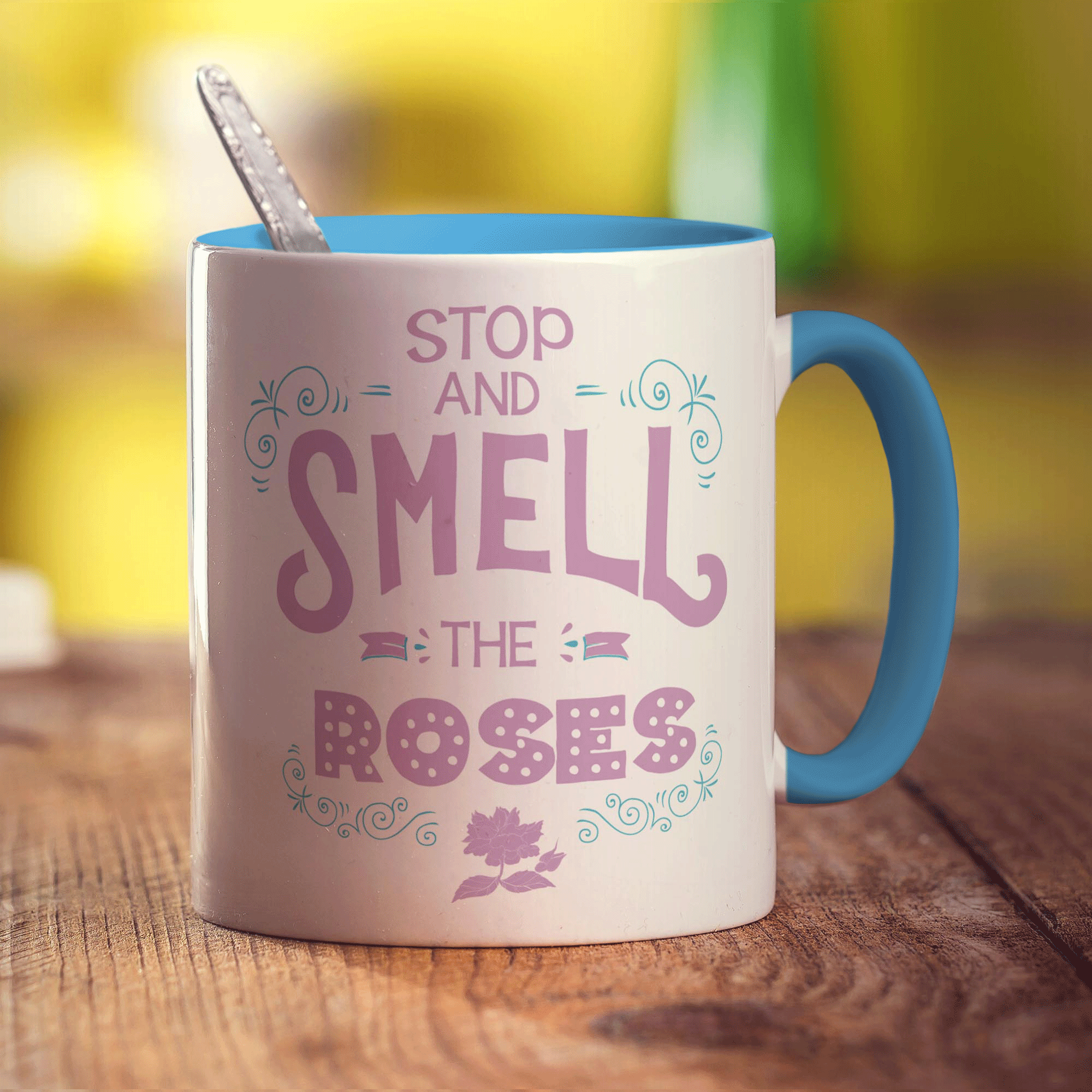 Stop and Smell the Roses Mug