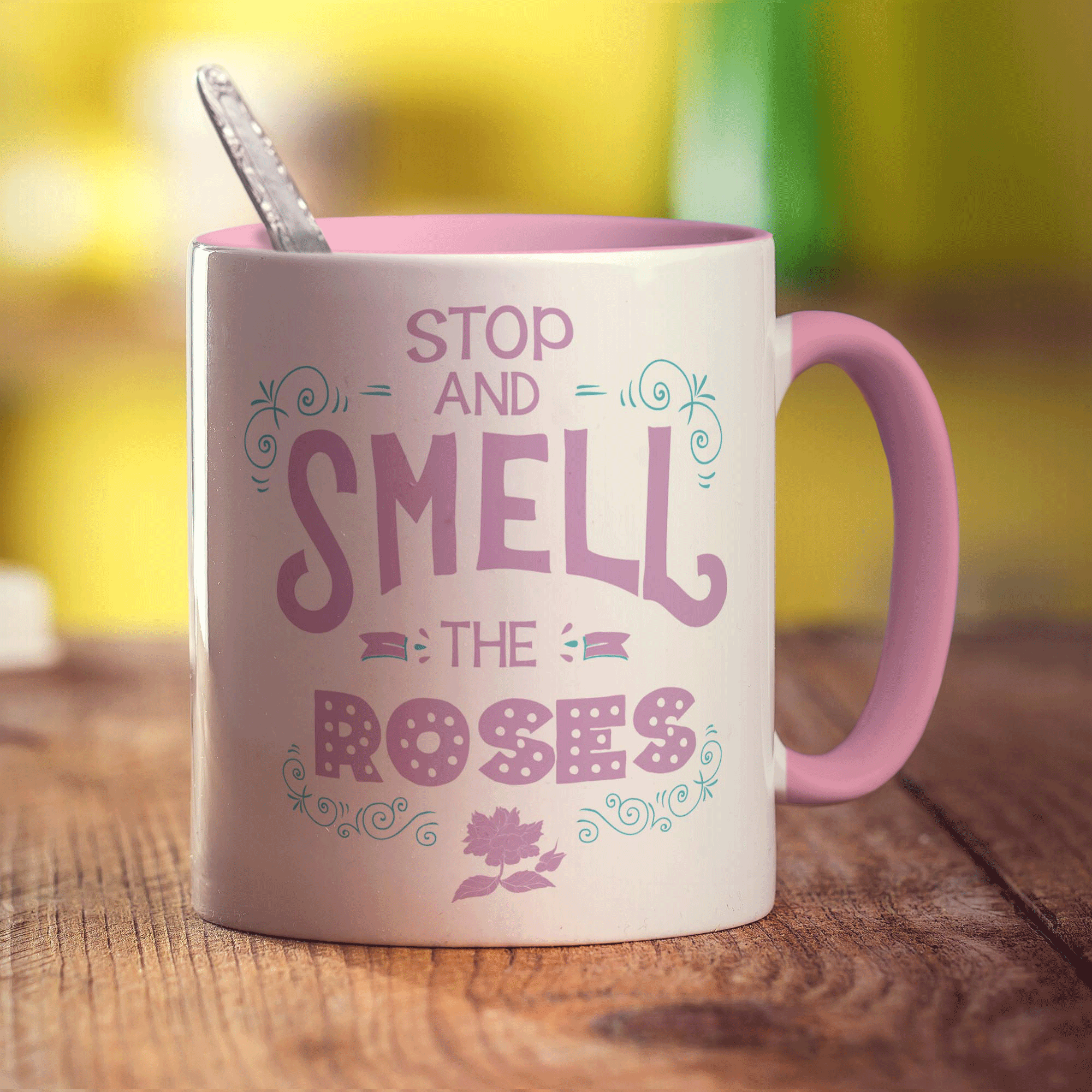 Stop and Smell the Roses Mug