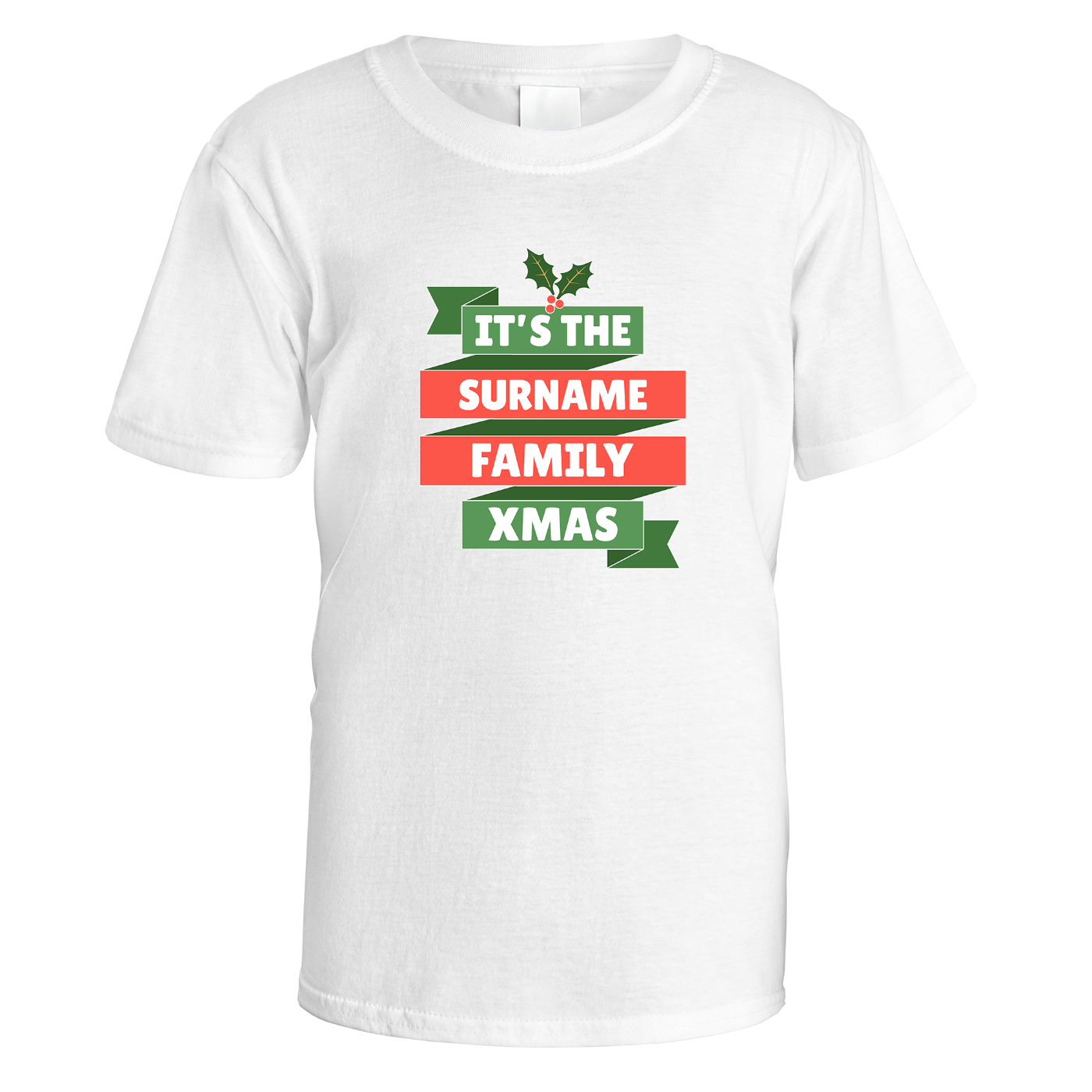 Surname Family Personalised T-Shirt